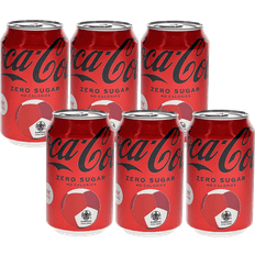 Cola zero Coca-Cola Zero 0.4cl 6stk 6pak