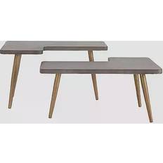 Concrete Coffee Tables Loft24 Loupe Coffee Table 50x80cm 2pcs