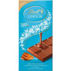 Lindt Vegan Chocolates Lindt Milk Salted Caramel Chocolate Bar 100g