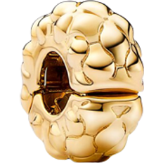 Pandora Schmuck Pandora Studded Clip Charm - Gold