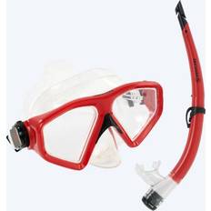 Aqualung Set da snorkeling Aqualung Maschera combinata Saturn set snorkeling rosso