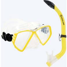 Aqualung Snorkelset Aqualung Cub Combo Junior snorkelset Gul