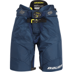 Intermediate Udespillerbeskyttelse Bauer S23 Supreme Mach Pant 23/24, hockeybukser, intermediate Navyblue L/165/175