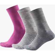 Polyamid Sokker Devold Daily Light Sock 3pk Flerfarget 36-40