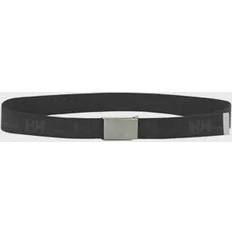 Helly Hansen Herren Gürtel Helly Hansen Workwear 79528 Gürtel aus Baumwolle HH Logo Webbing Belt justierbarer Webgürtel mit Schnalle schwarz