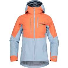 28000.0 mm Takit Norrøna Senja Gore-Tex Active Jacket - Flamingo/Blue Fog