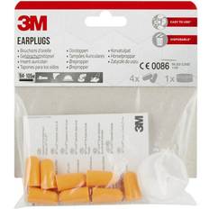 Orange Protections auditives 3M 1100C4 bouchons d'oreilles pièces pairs de 2)