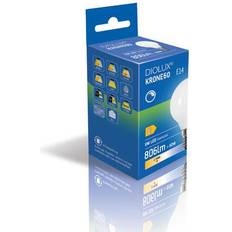 GN Belysning Diolux DIOLUX KRONE60 6W 927 E14 806lm dimmable Glödlampor One Size Ø45 x L78 mm