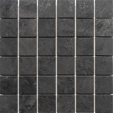 Apollo Tile Apollo Tile Splendor Matte Mosaic Tile 10.65 sq. ft./case 11-pack, Slate 30x30