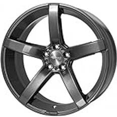 Car Rims Brock B35 8,5 x 19 ET 36 bultcirkel 5 112 nav centrering 57,1 580071326, titanmetallmålad