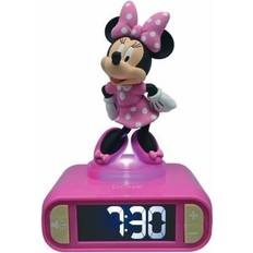 Wecker Lexibook Disney Minnie Wecker mit 3D Nachtlicht-Figur besonderen Klingeltönen bunt