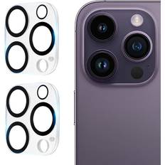 Iphone 15 pro max lens A-One Brand Lens Protector for iPhone 15 Pro Max/15 Pro 2-Pack