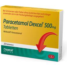 Paracetamol 500 Mg 20Stk. Tablette