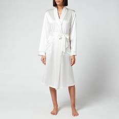 Silk Robe White L-XL