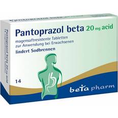 Pantoprazol beta 20 magensaftres.Tabletten