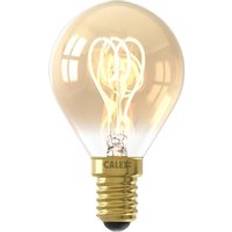 Calex Standard Gold Filament Ball E14 4W Dimmable Light Bulb