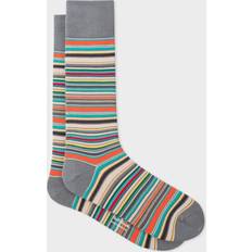 Paul Smith Undertøj Paul Smith Grey 'Signature Stripe' Socks Signature Stripe