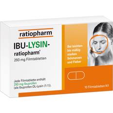 Ibu IBU-LYSIN-ratiopharm 293 mg 10Stk. Tablette