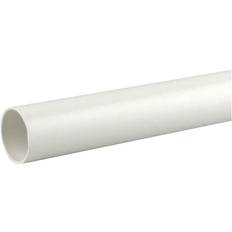 Plastic Sewer Wavin OsmaWeld plain ended pipe 40mm white 3m