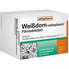 Weißdorn-ratiopharm Filmtabletten 100