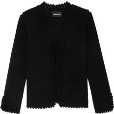 Organic - Organic Fabric Cardigans Zadig & Voltaire Marty schwarz