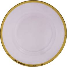 Oro Piatti da Dessert Premier Housewares Charger Plate - Clear / Gold Piatto da Dessert