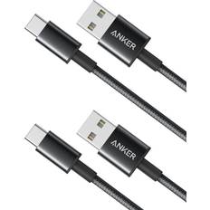 USB A - USB C M-M  2-pack