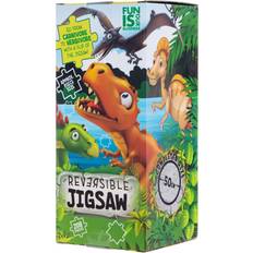 Freemans Dinosaurs' Childrens Reversible Jigsaw Clear One Size