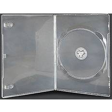 10X Single Clear Slim DVD/CD/BLU Ray Case