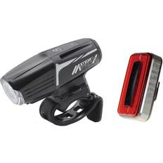 Moon Meror-x Auto Pro Light Set Black 600 Lumens