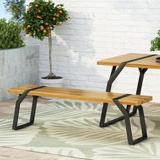 Garden Benches Christopher Knight Home Varva Acacia Garden Bench