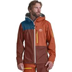 Ortovox Men Outerwear Ortovox 3L Ortler Jacket Men's Clay Orange