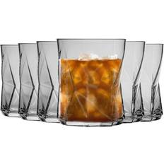 Bormioli Rocco 410ml Cassiopea Double Whisky Pack Tumbler