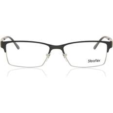 SF2289 525 53 Briller Mænd Silver Black On 53mm