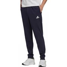 Rayon - Uomo Pantaloni adidas Men's Mens Plain Fleece Cuffed Joggers Navy Blue/Dark Shade/Navy