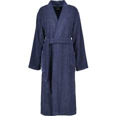 Damen Morgenmäntel & Bademäntel Cawö 826 Damen-Kimono blau