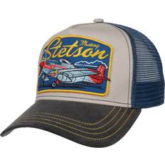 Green - Hiking Caps Stetson Exploring Nature Trucker Cap Men Khaki One