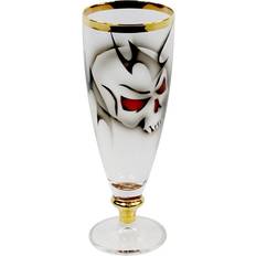 Guld Ølglas Nybro Crystal Skull Guld 38cl 2-pak Ølglas 38cl 2stk