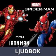 Serien & Graphic Novels Hörbücher Spider-Man och Iron Man möt dina hjältar! Marvel 9788726705508 (Lydbog, 2019)