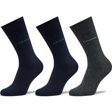 Calvin Klein Blåa Strumpor Calvin Klein Ankelstrumpor herr 3-pack 701226014 Dark Grey Combo 004 8720245513401 281.00