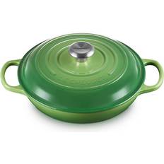 Cookware Le Creuset Signature Bamboo Cast Iron with lid 26 cm