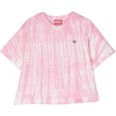 Diesel Diesel Kids tie dye-print cotton T-shirt kids Cotton yrs Pink