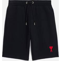 Ami Paris Unisex Shorts Ami Paris De Coeur Short Black Unisex