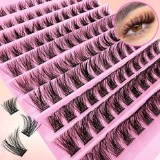 Cosmetics Shein Individual Cluster Lashes 120Pcs Segmented Individual False Eyelashes Spikes Individual Eyelash Extensions