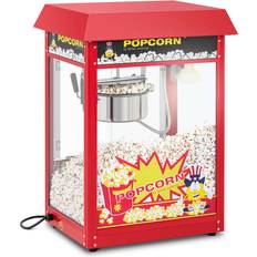 Royal Catering Kleine Popcornmaschine 1600W Edelstahl