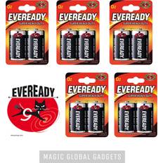 Eveready D-Batteri SHD Zink-Kul 1.5 V 2 stk