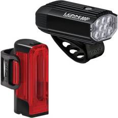 Lezyne Fahrradleuchten Lezyne micro drive 800 strip drive 300 paar fahrradlichter schwarz