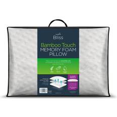 Bamboo Pillows Snuggledown Single Bliss Bamboo Touch Back Sleeper Ergonomic Pillow