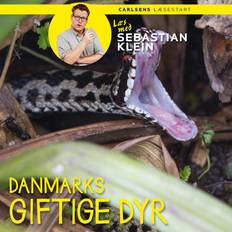 Læs med Sebastian Klein: Danmarks giftigste dyr Sebastian Klein 9788728128169 (Lydbog, CD)