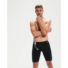 XL Trajes de Baño Speedo Hyper Boom Splice Jammer - Black/Blue Male